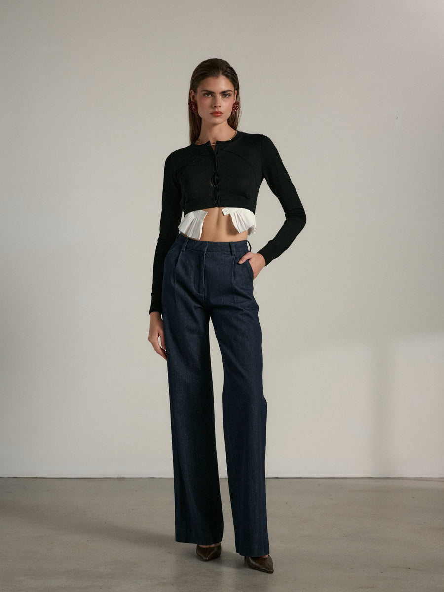 The Pontevedra Jean in Indigo Denim