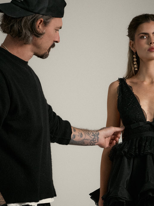 Behind the scenes fitting