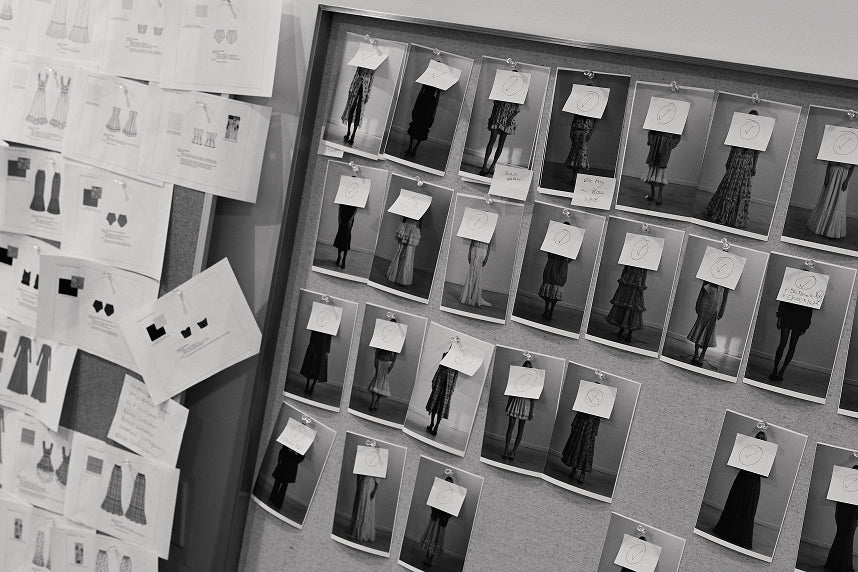 Collection look board