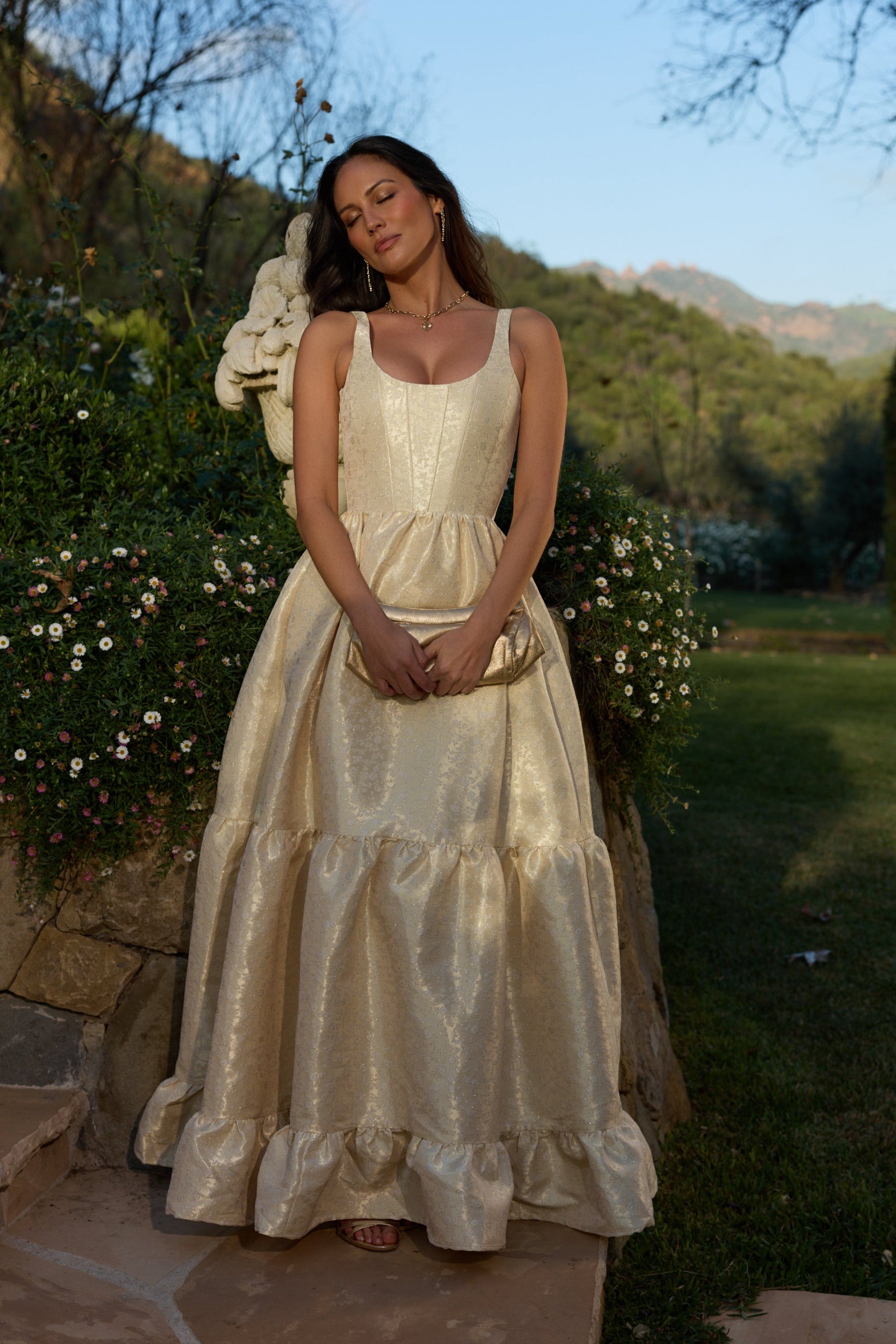 The Avery Dress in Butter Yellow Duchess 0 / Butter Yellow Duchess