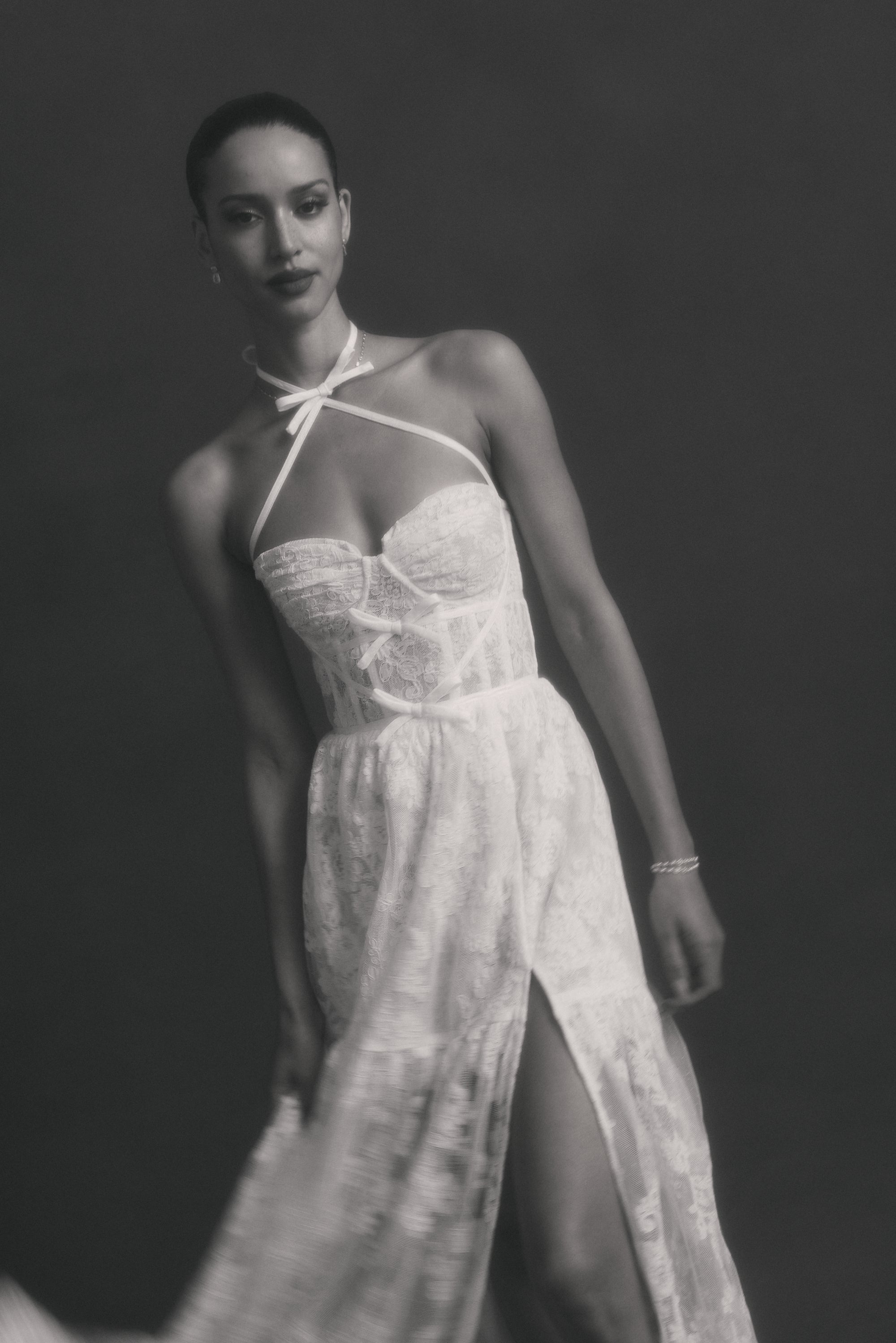 The Eloise Dress in White Chantilly Lace 14 / White Chantilly Lace The Eloise Dress in White Chantilly Lace 14 / White Chantilly Lace