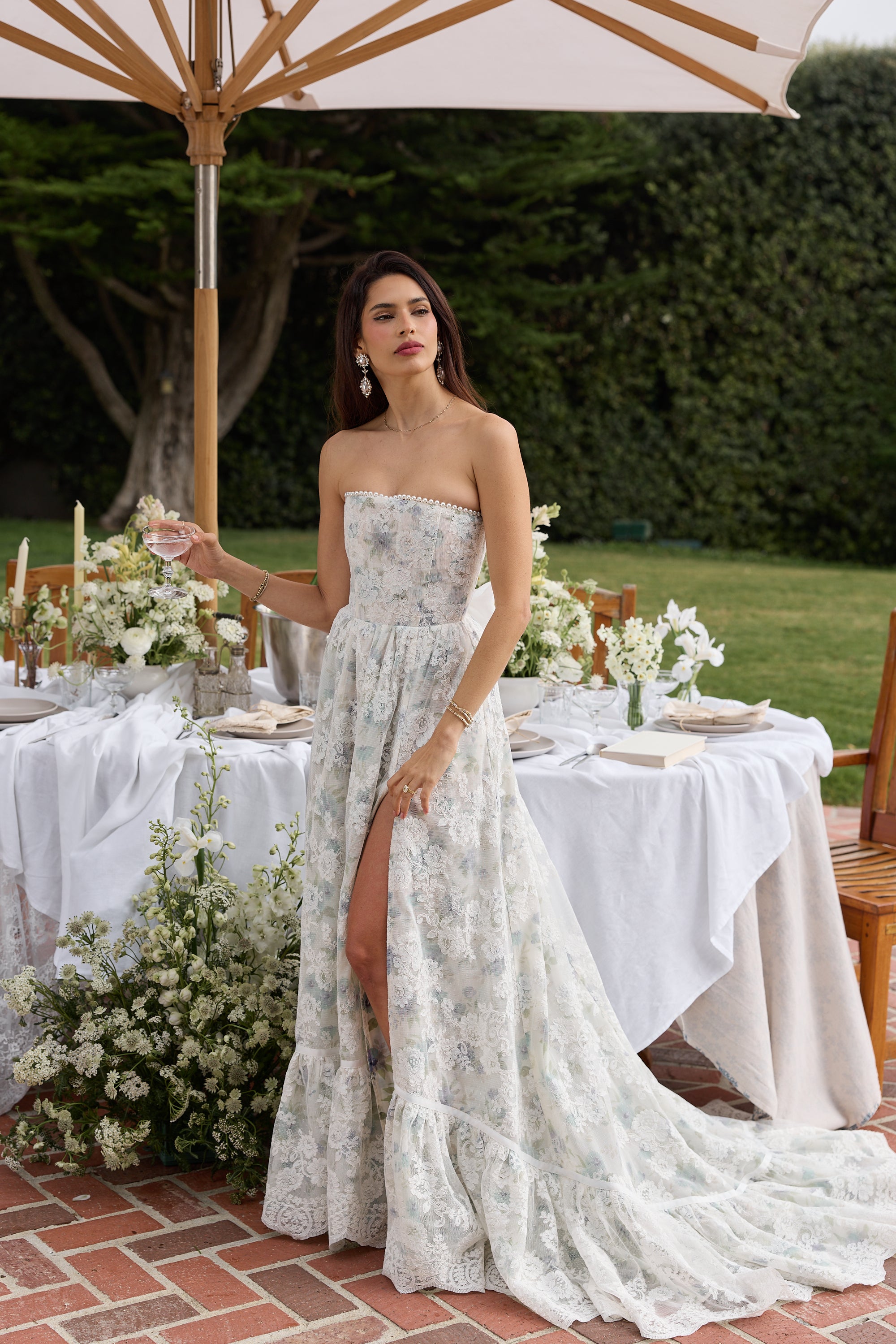 The Cambree Dress in Blue Watercolor Floral 14 The Cambree Dress in Blue Watercolor Floral 14