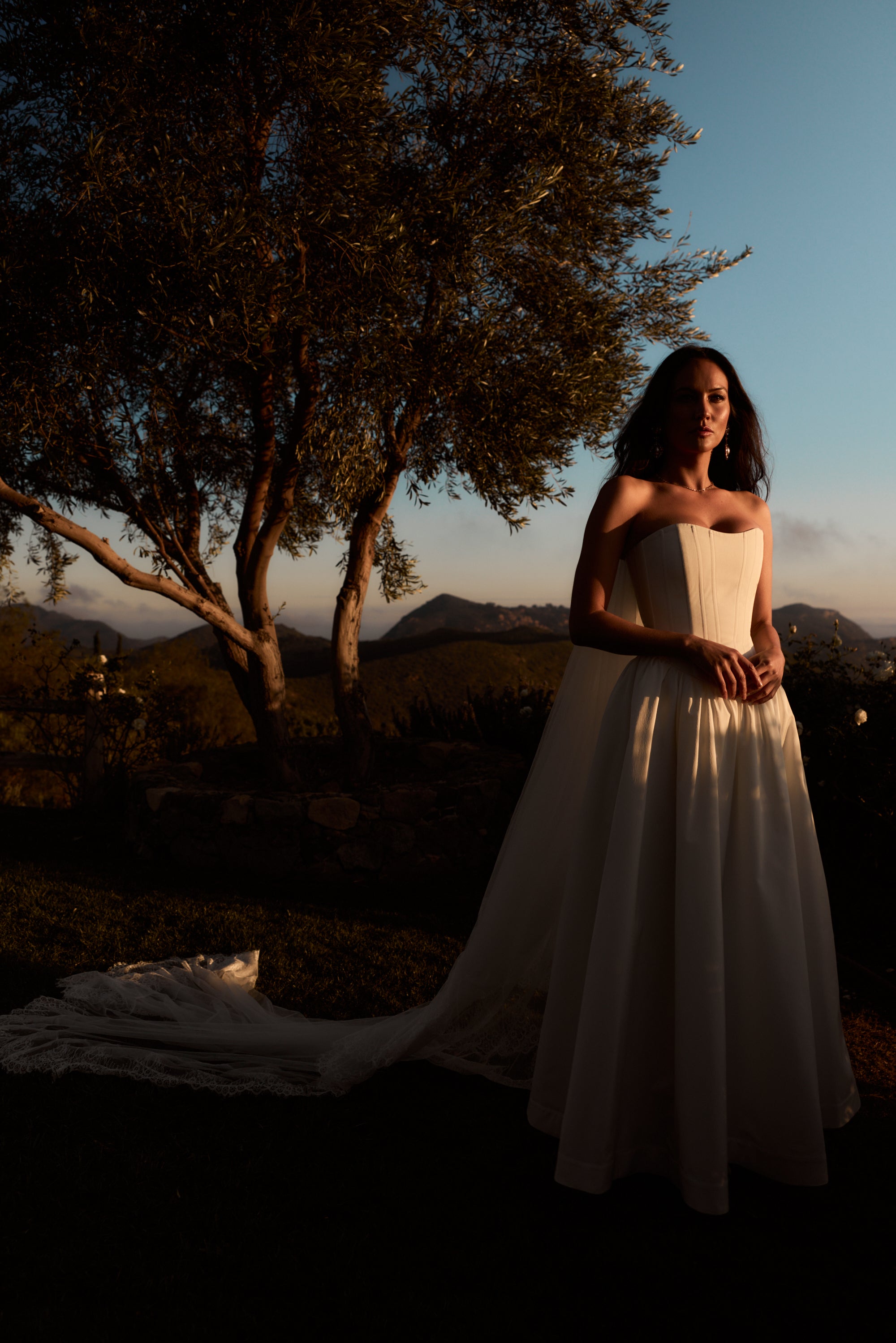 The Clara Gown in White 8 / White