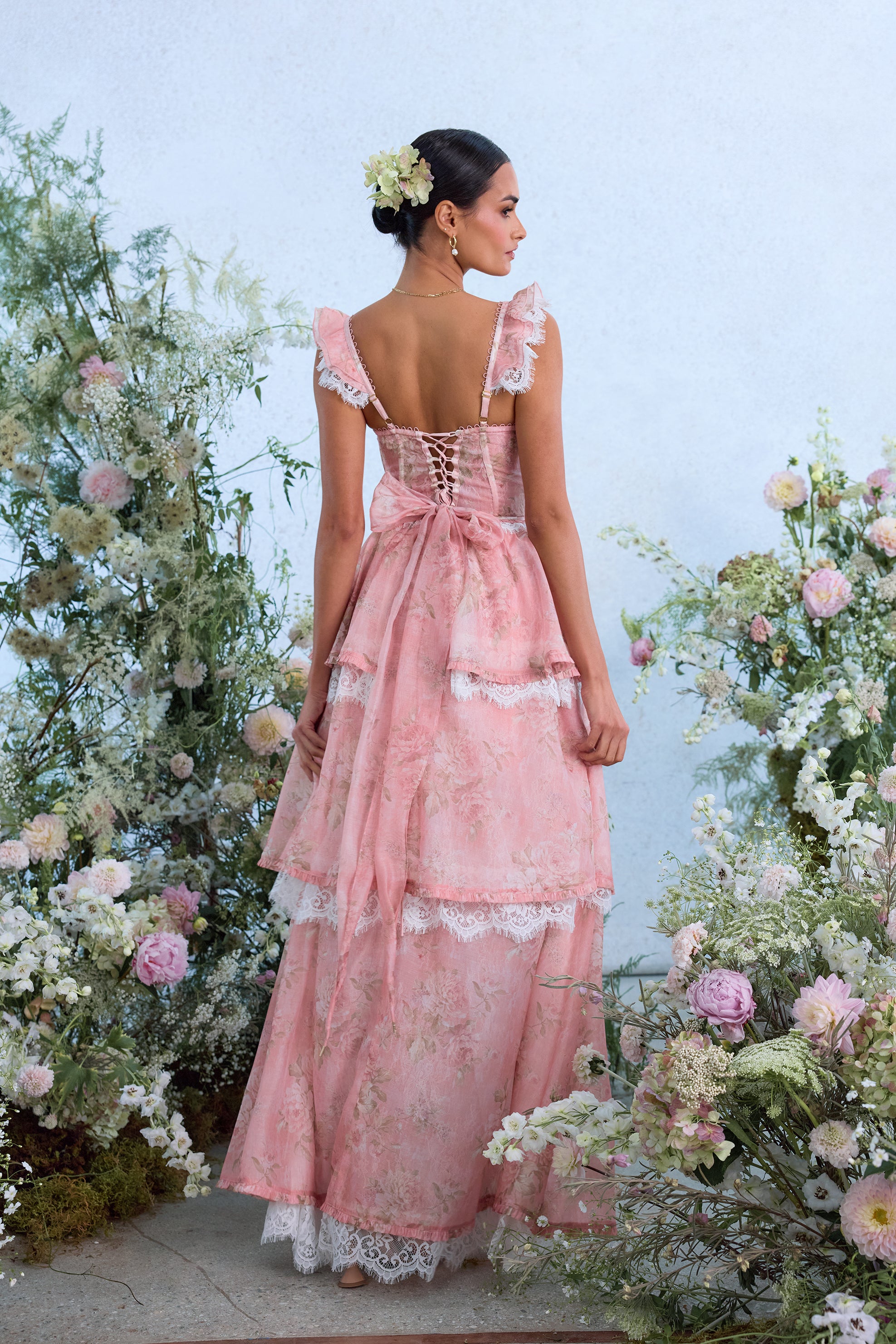 pink rose dress product info and reviews A moment for the dress. The Tea Rose Dress exudes elegance, perfect for your next occasion. As seen on @crystalkimber