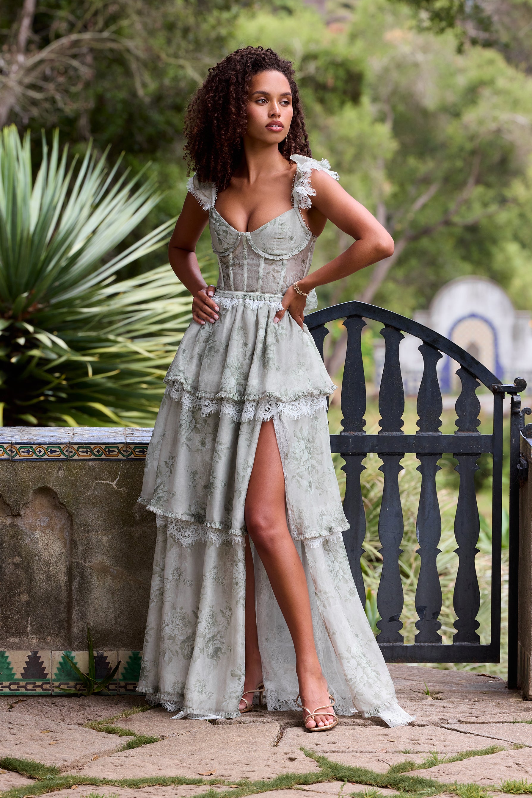 The Jolie Dress in Sage Tapestry 10 / Sage Tapestry