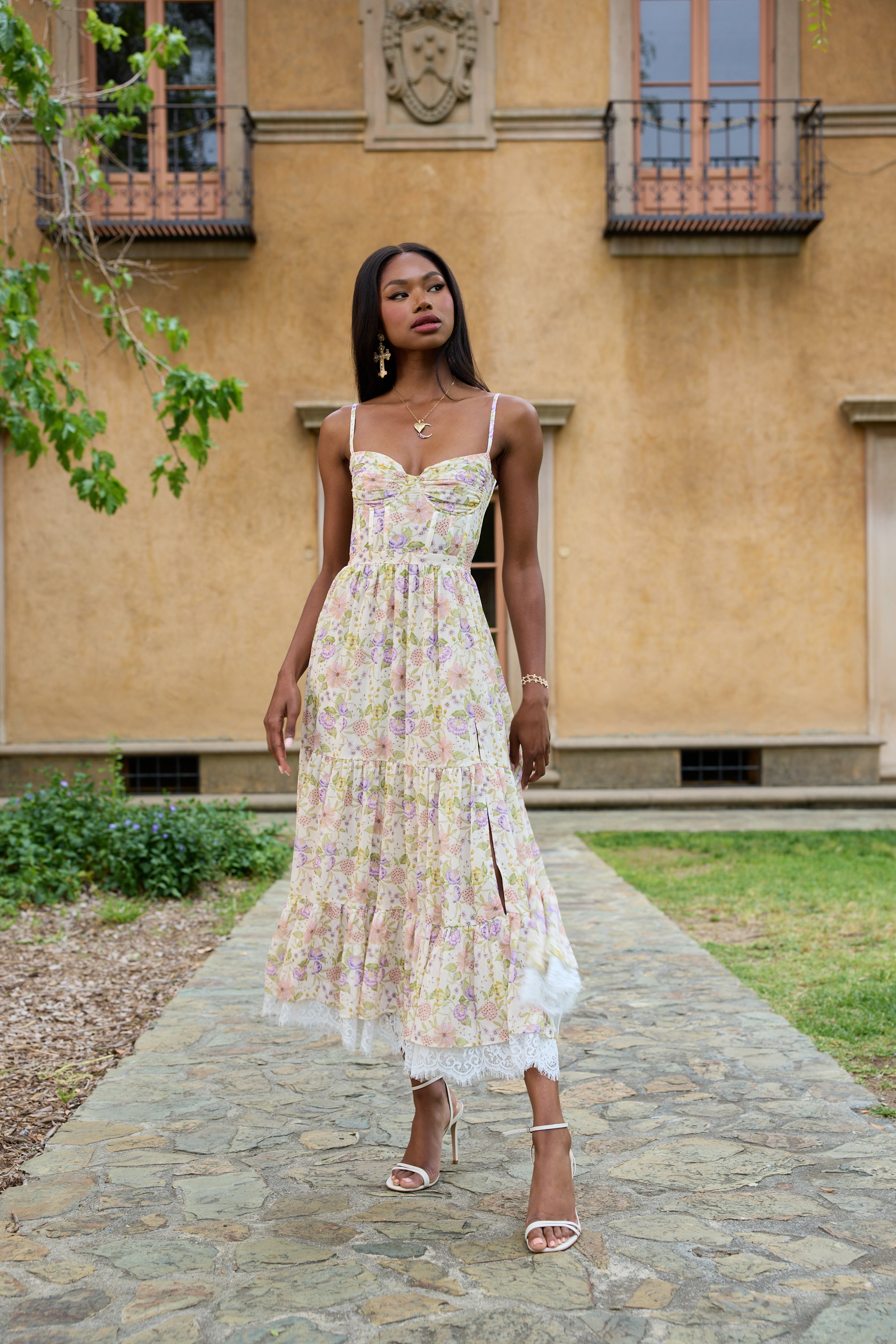 The Lara Dress in Cordoba Print 6 / Cordoba Print The Lara Dress in Cordoba Print 6 / Cordoba Print