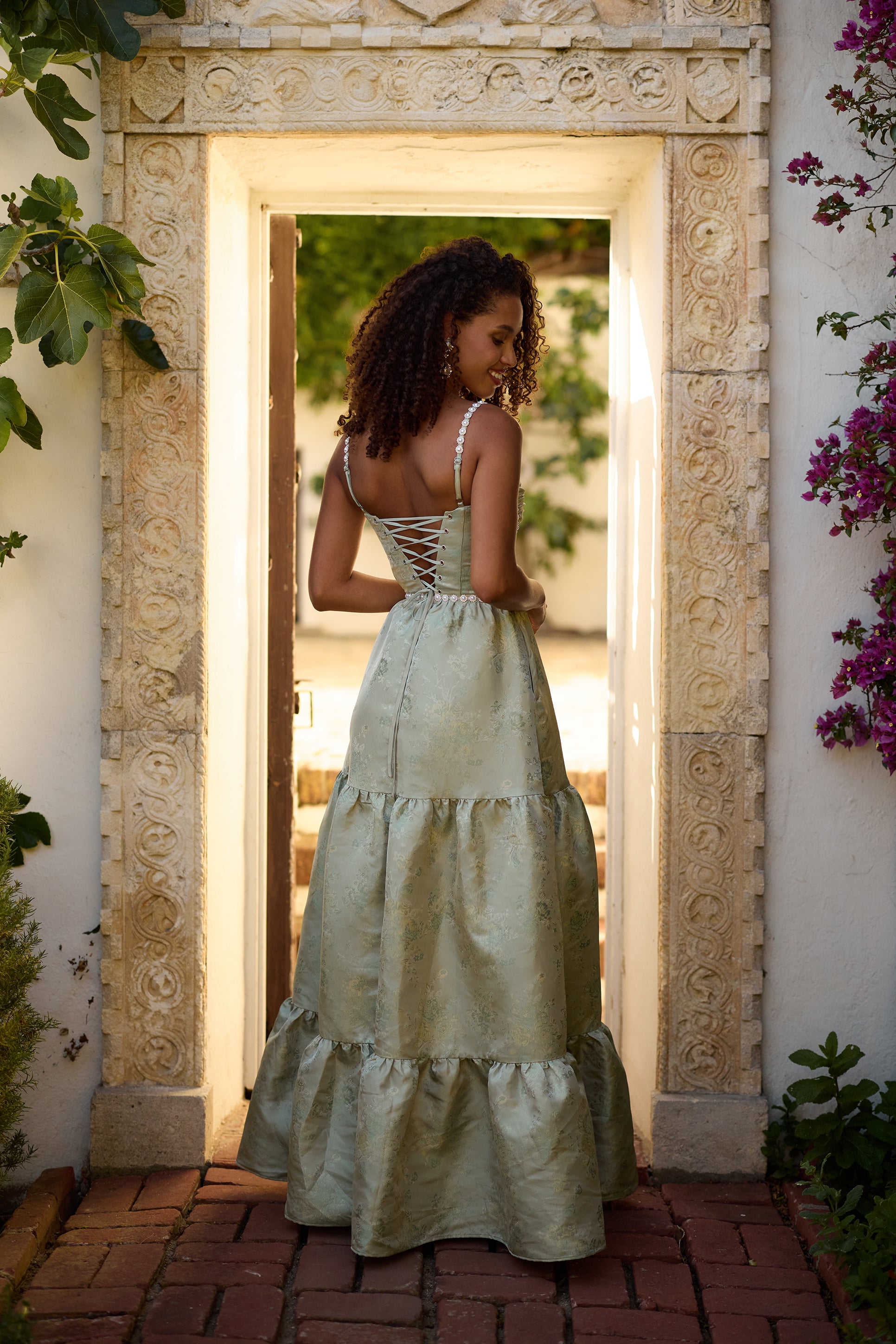 the lucetta dress in denim blue windsor V. Chapman - The Lucetta Dress in Denim by V Chapman