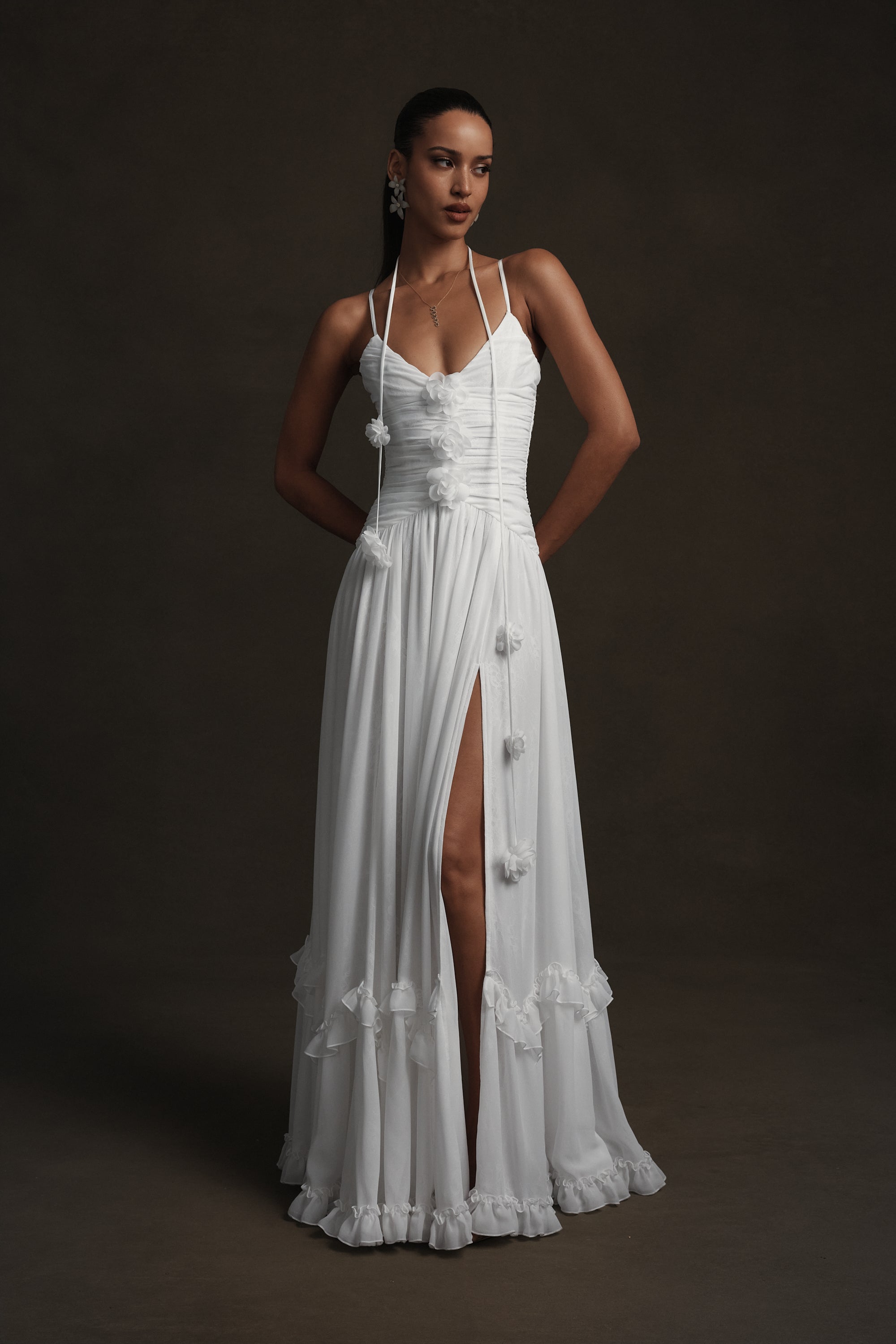 persephone ivory strapless corset dress 'Persephone' Ivory Strapless Corset Dress