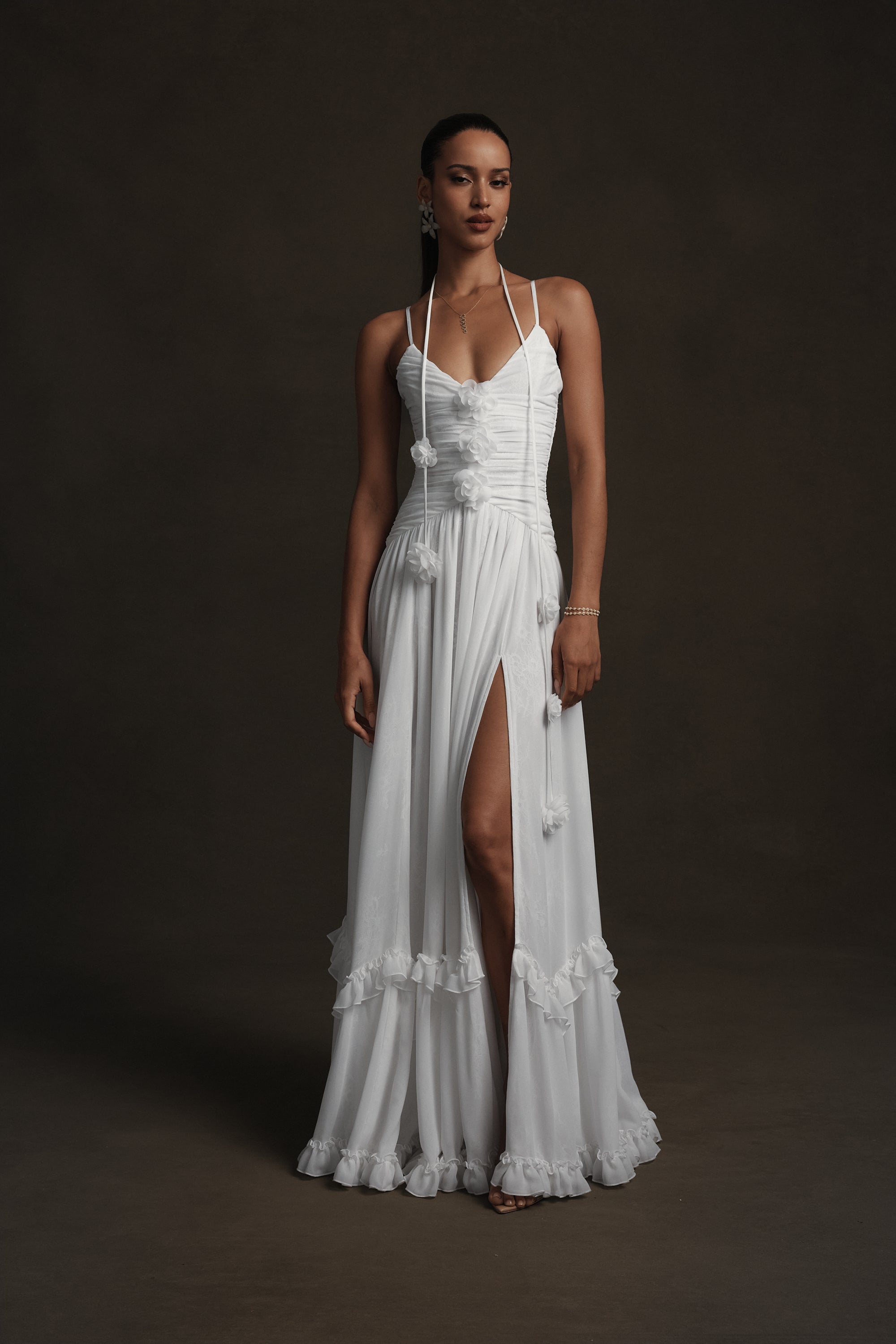 persephone ivory strapless corset dress 'Persephone' Ivory Strapless Corset Dress