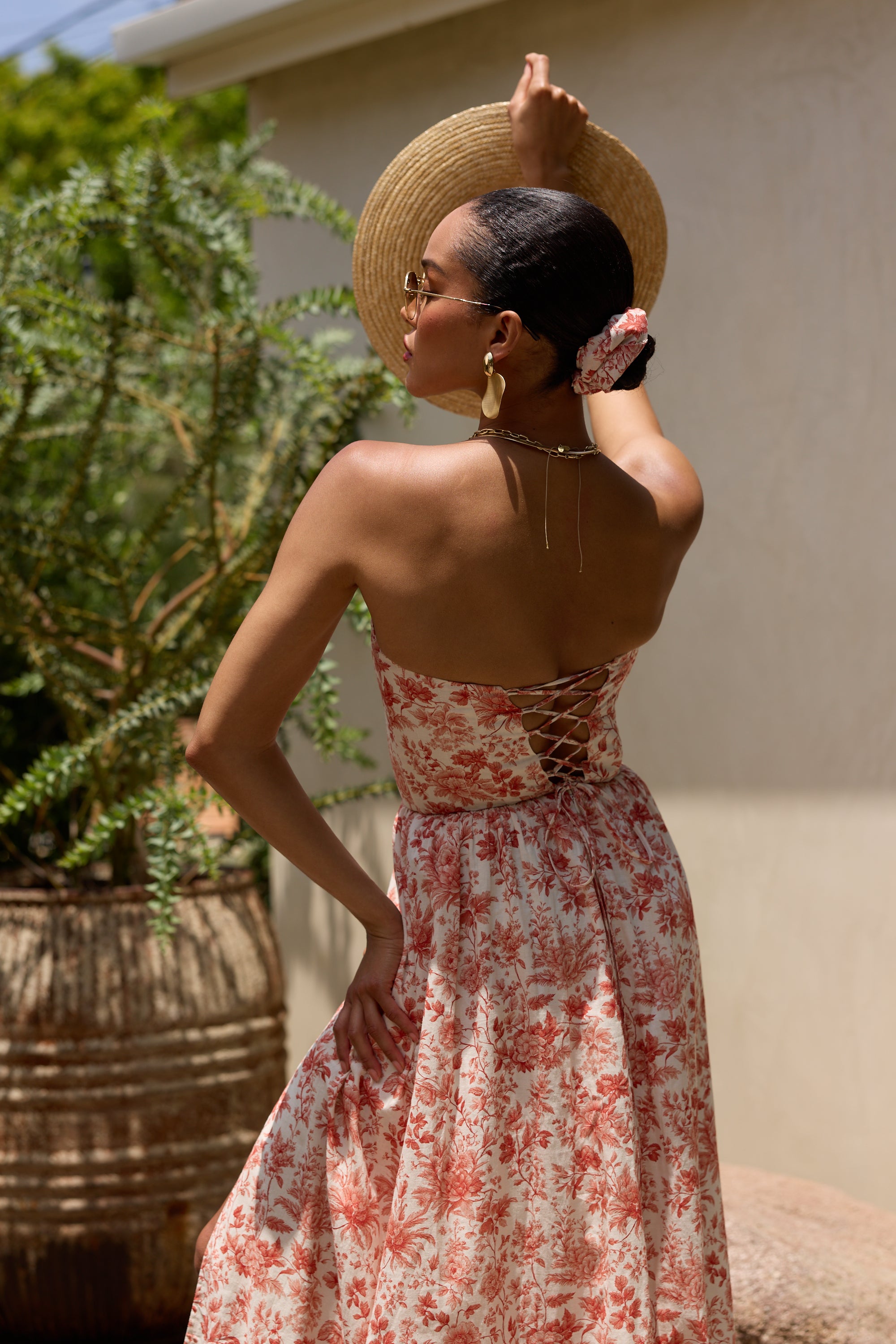 toile cocktail dress Enchanted Meadow Toile Dress ModCloth