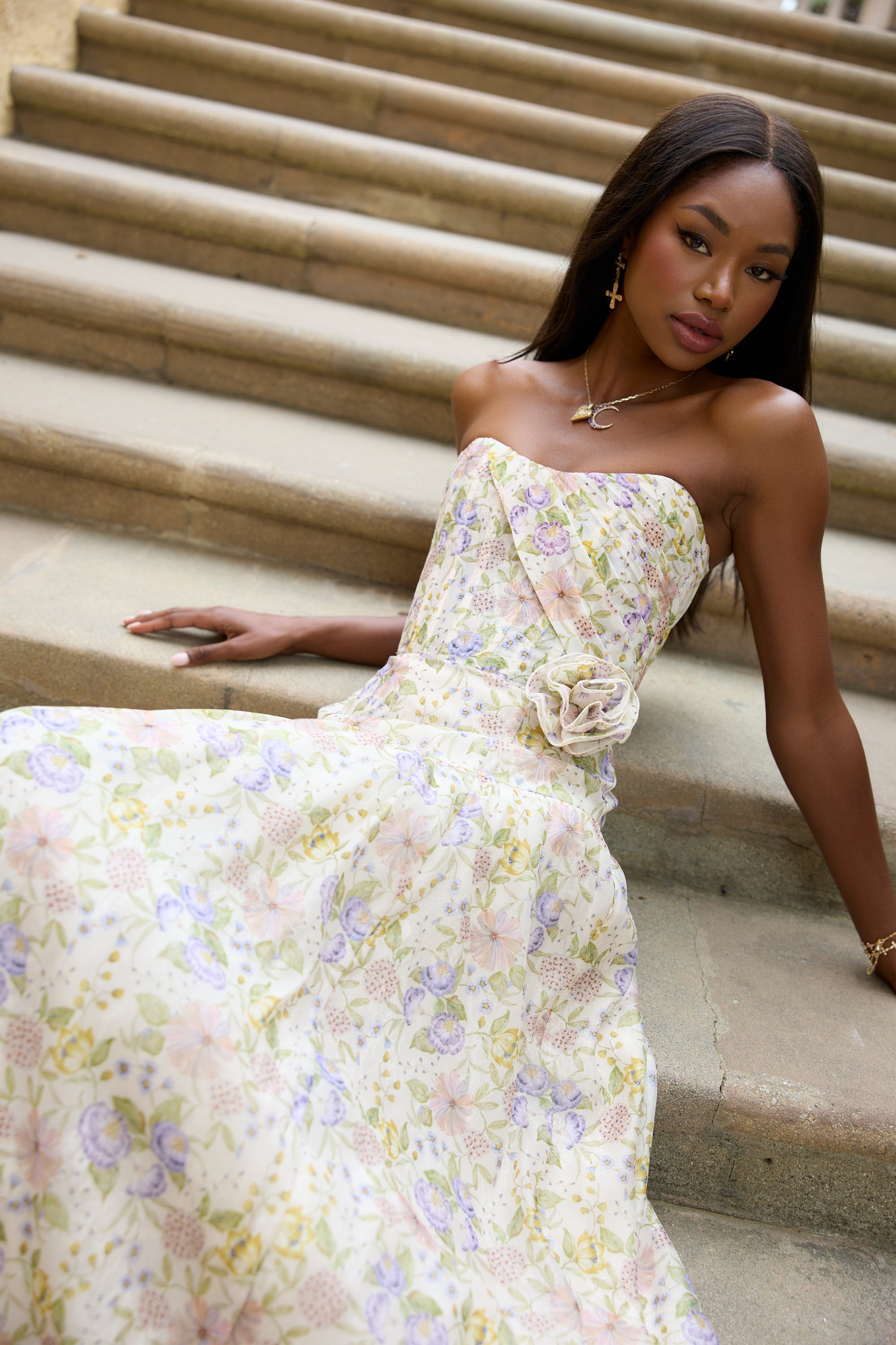 The Rosamund Dress in Cordoba Print 4 / Cordoba Print The Rosamund Dress in Cordoba Print 4 / Cordoba Print