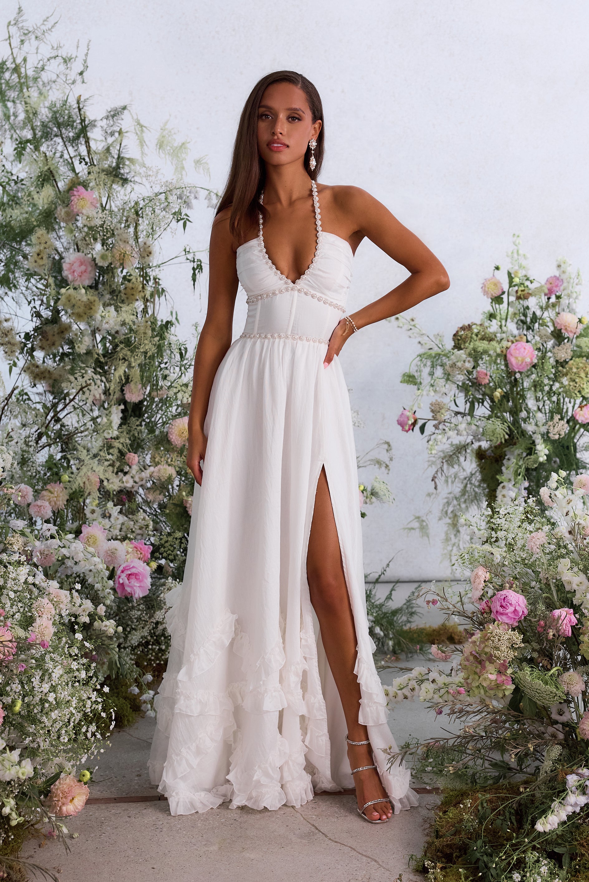 The Scarlette Dress in White The Scarlette Dress in White