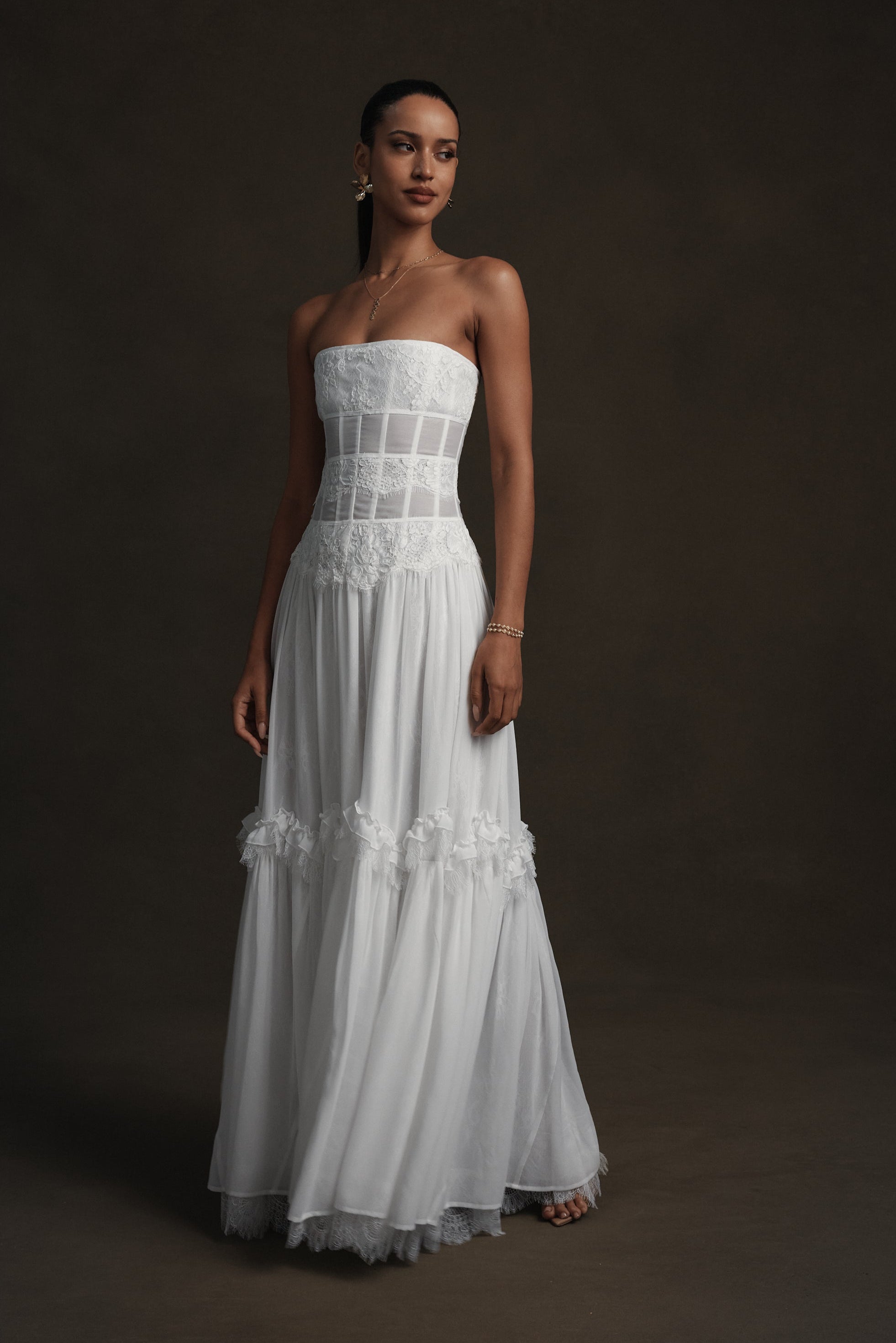The Sloane Dress in White