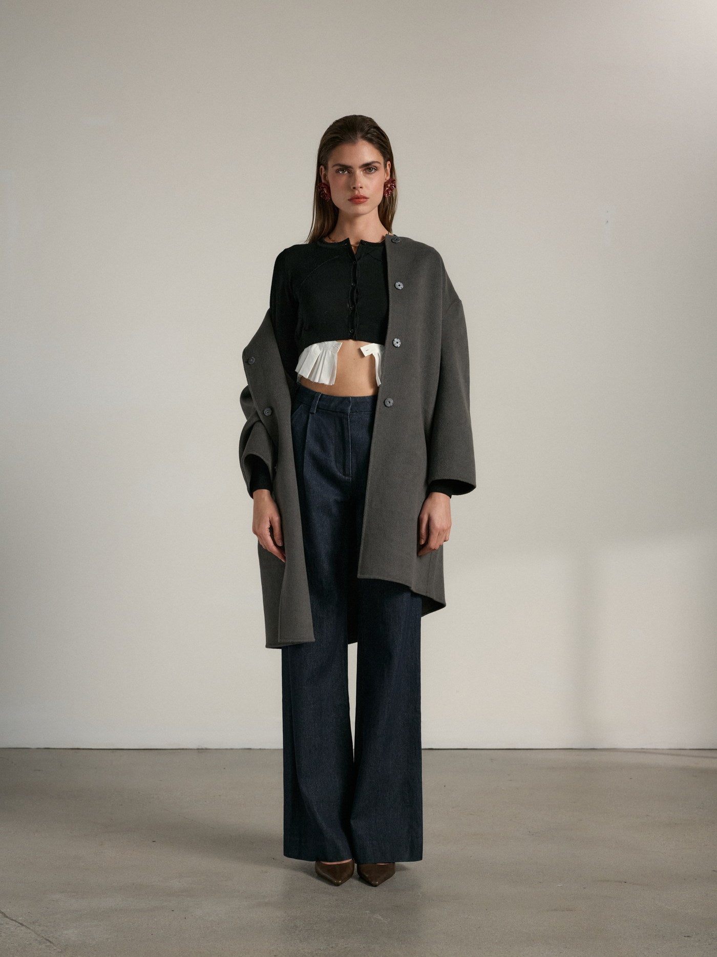 Black tailored look