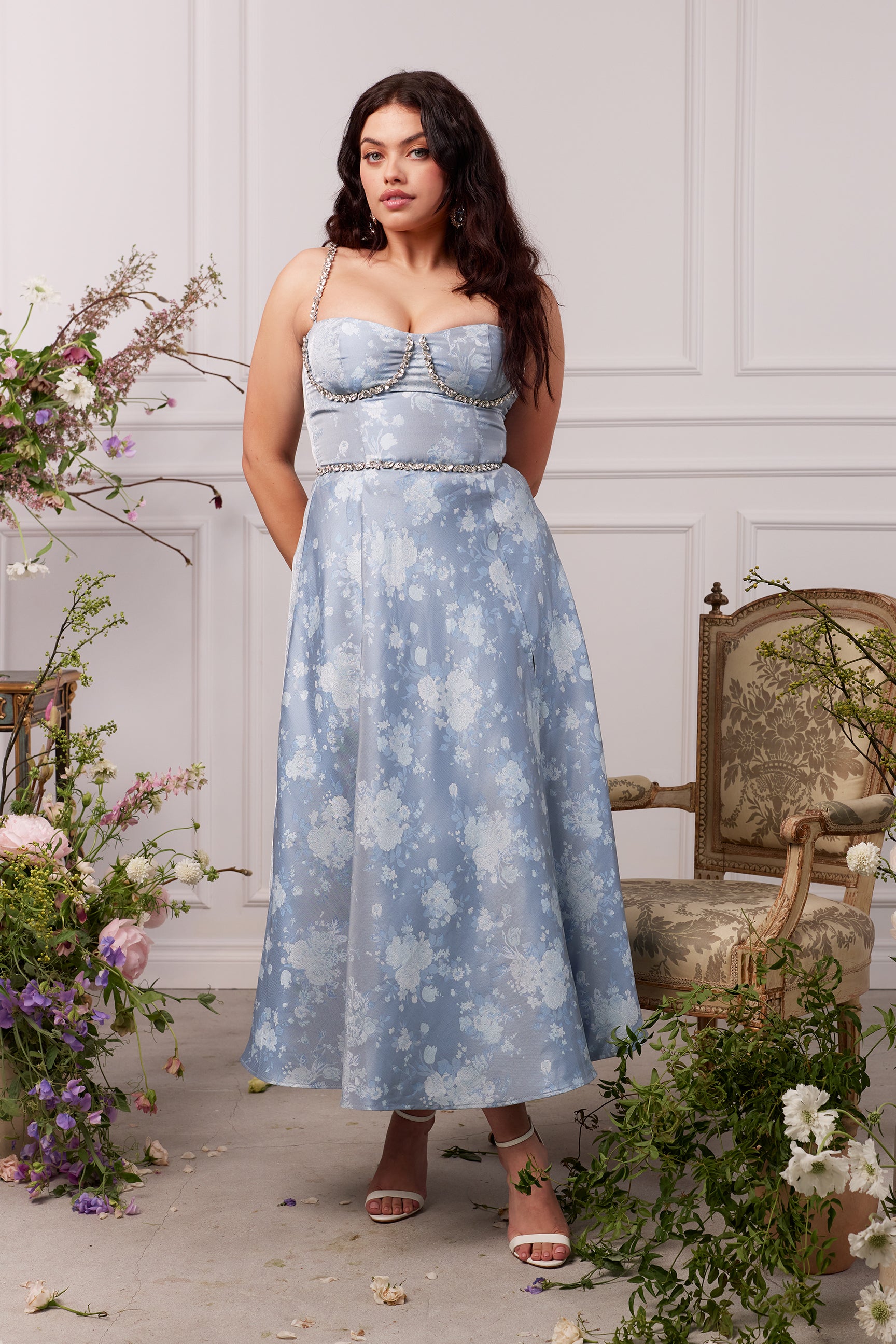 Corset Denim Bridesmaid Dresses The Cora Dress In Denim Blue Windsor Final Sale 12 Denim Blue Corset Denim Bridesmaid Dresses The Cora Dress In Denim Blue Windsor Final Sale 12 Denim Blue