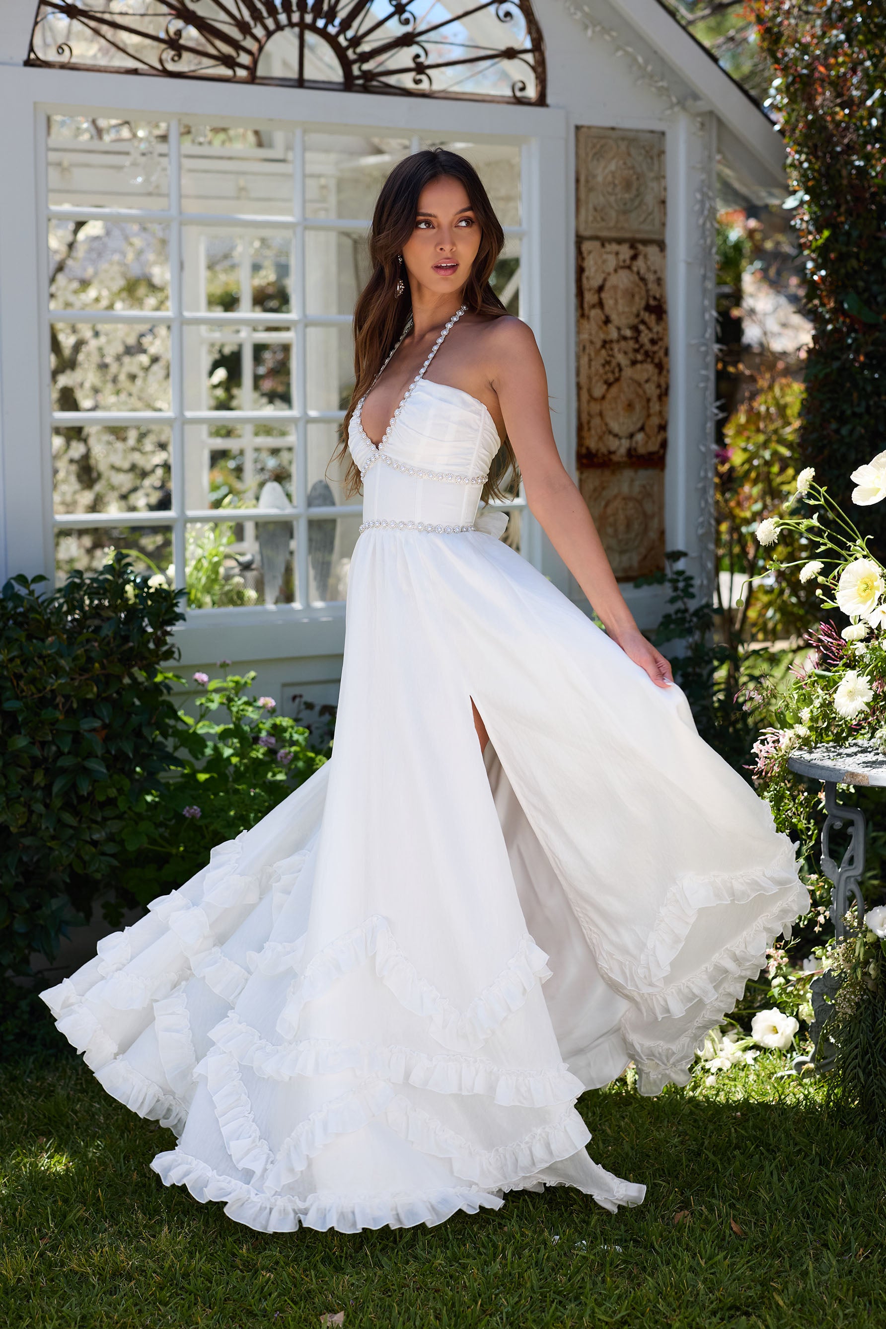 The Scarlette Dress in White 16 / White